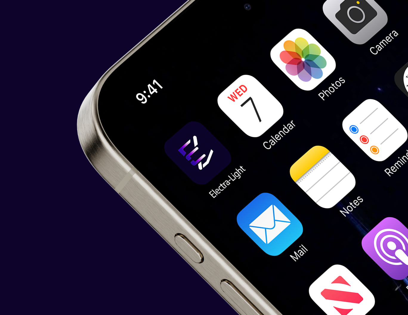 Glow run event concept